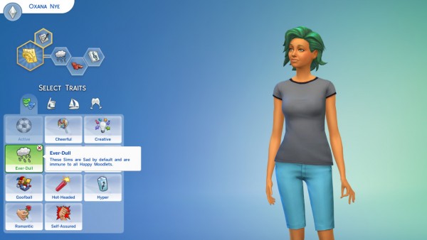  Mod The Sims: New Trait: Ever Dull by Zerbu
