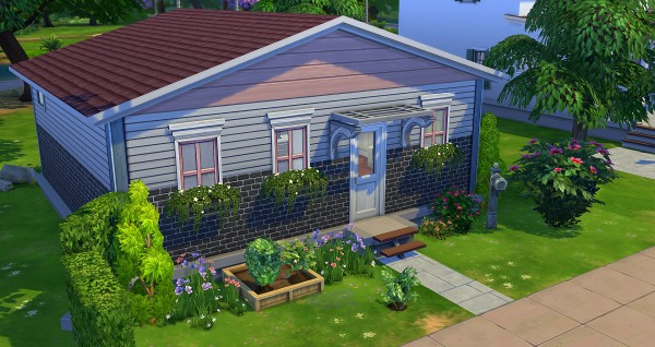  Studio Sims Creation: Rose starter house by Studio Sims Creations