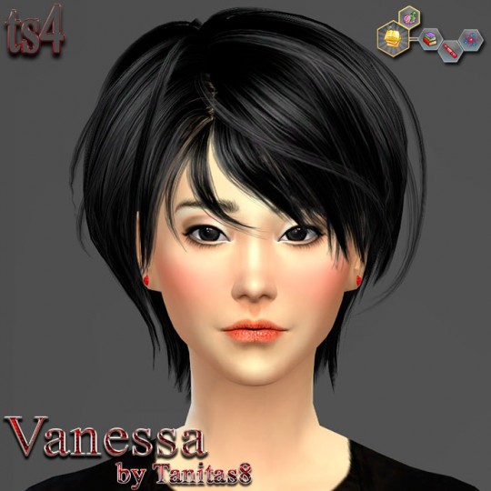  Sims Creativ: Vanessa by Tanitas8