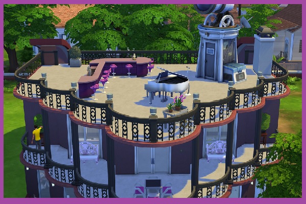 Blackys Sims 4 Zoo: Fantastic Rounding residential lot by Kosmopolit