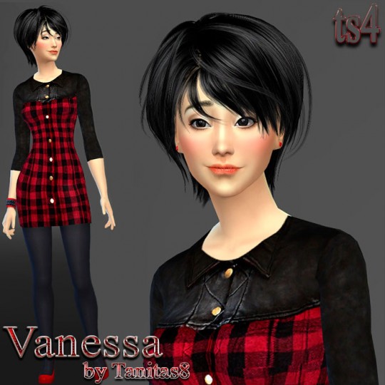  Sims Creativ: Vanessa by Tanitas8
