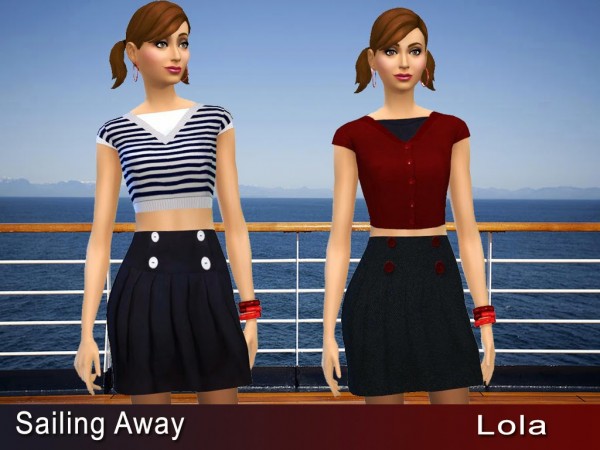  Sims and Just Stuff: Sailing Away outfit