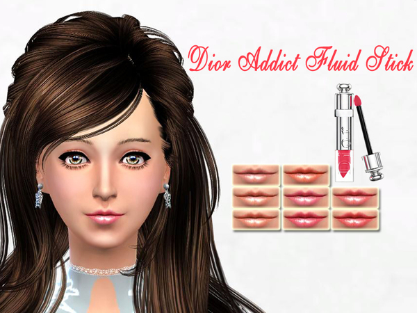  The Sims Resource: Dior Addict Fluid Stick by SakuraPhan
