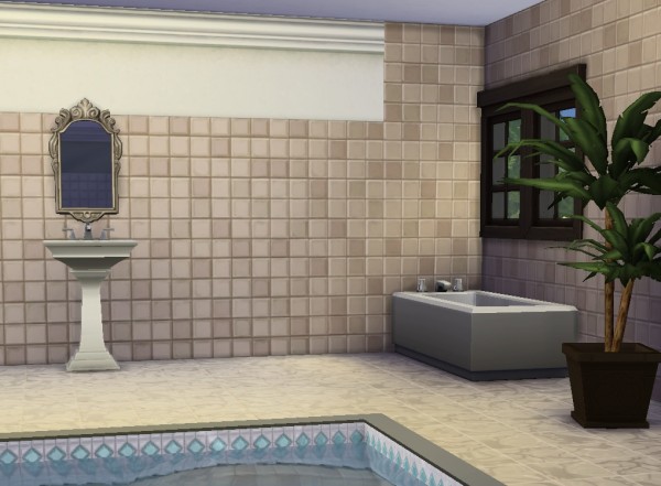  Mod The Sims: Basic Standard Add On: Trim and Tile 03 by plasticbox