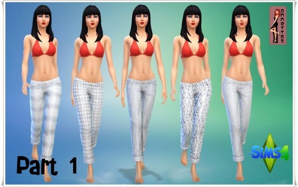  Annett`s Sims 4 Welt: Jeans Lady Part 1 + Part 2