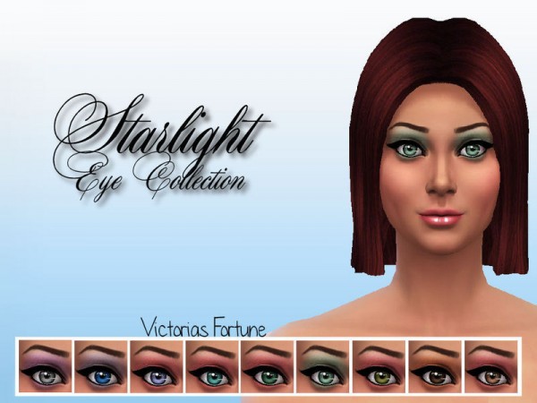  The Sims Resource: Starlight Eye Collection by Fortunecookie