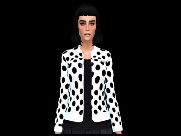 The Sims Resource: Sweet polka dot outfit by simsoertchen