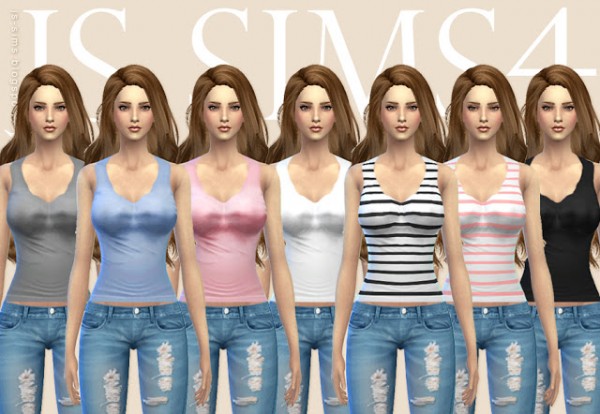  JS Sims: ank Top Clothing & Accessories & Ripped Shorts