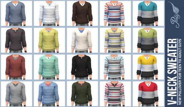  Simsational designs: V Neck Sweater