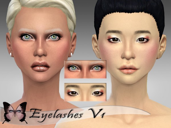  The Sims Resource: Eyelashes V1 by Ms Blue