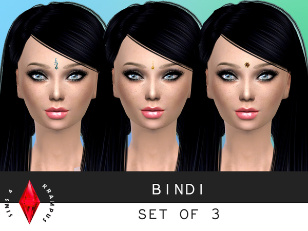  The Sims Resource: Bindi Set of 3 by SIms4Krampus