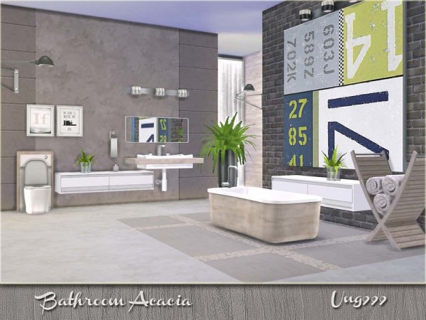  The Sims Resource: Bathroom Acacia by ung999
