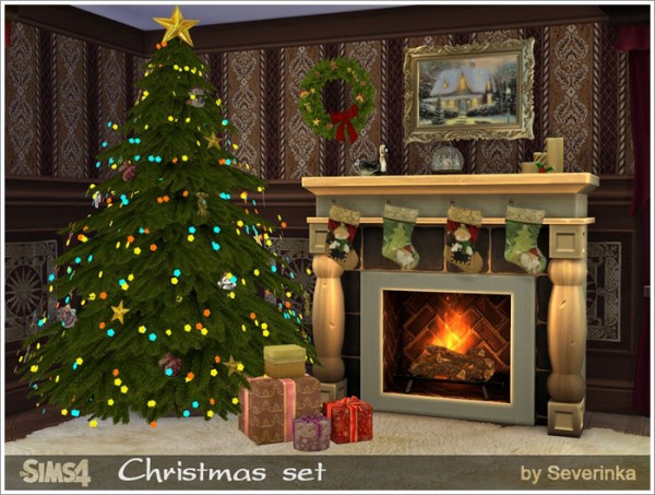 sims 4 home alone christmas house download