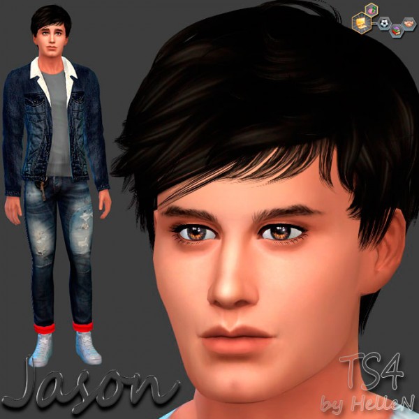 Sims Creativ: Jason by HelleN