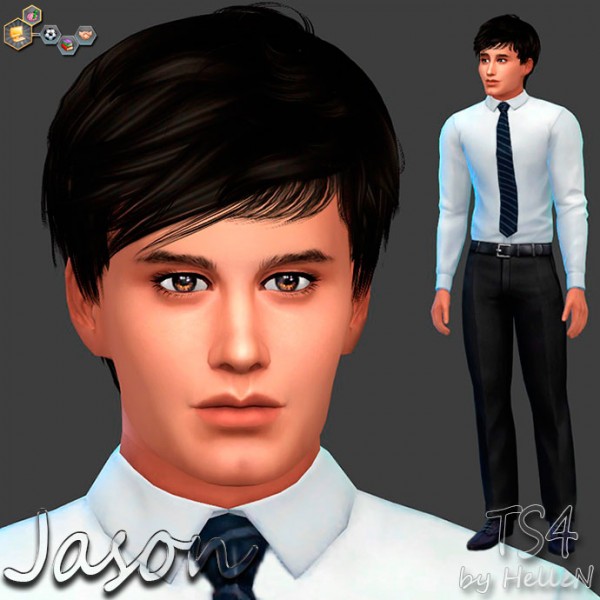 Sims Creativ: Jason by HelleN
