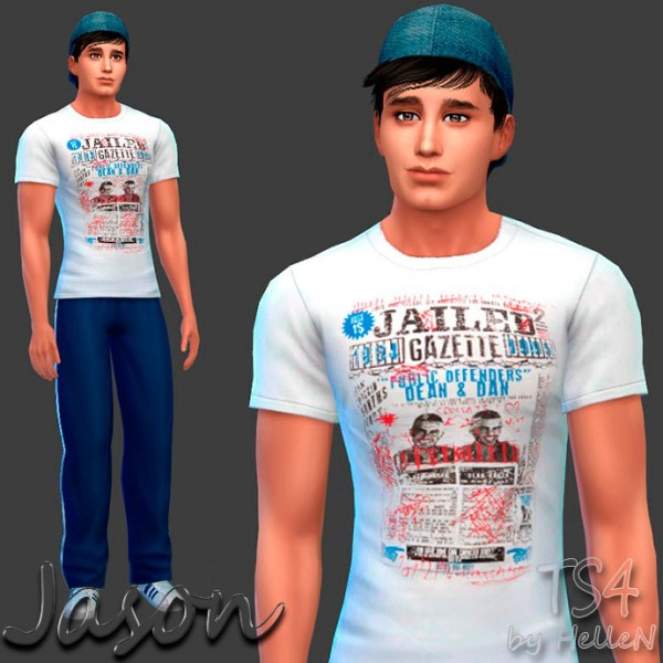 Sims Creativ: Jason by HelleN • Sims 4 Downloads