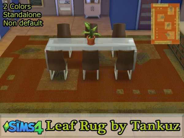  Tankuz: Leaf Rugs