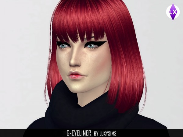 The Sims Resource: G Eyeliner  by LuxySims