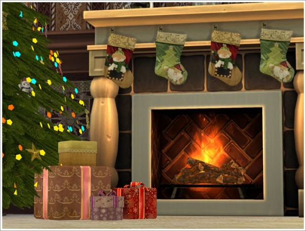  Sims by Severinka: Christmas set