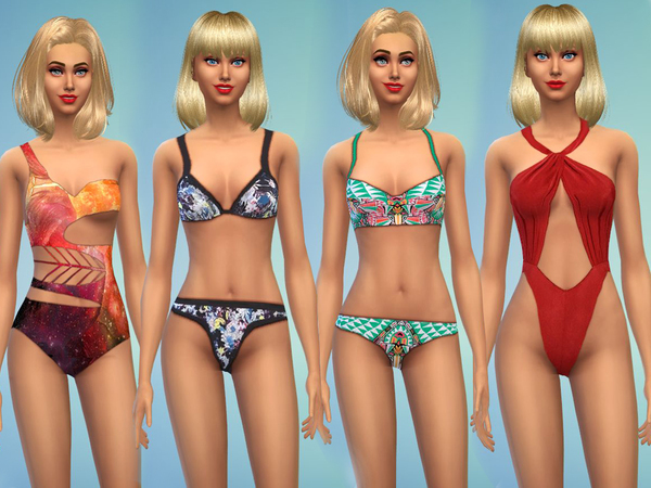  The Sims Resource: Swimsuit by ShakeProductions