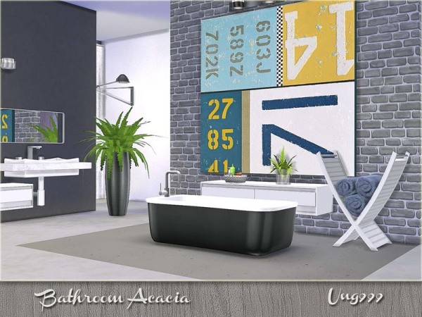  The Sims Resource: Bathroom Acacia by ung999