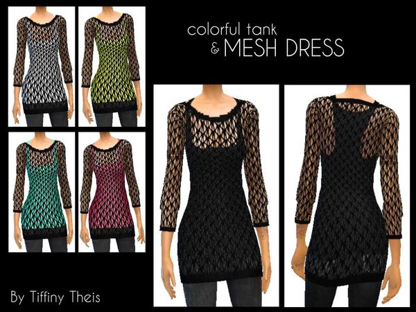  The Sims Resource: Mesh dress by tiffybee