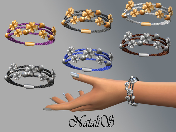  The Sims Resource: Good luck bracelet by NataliS