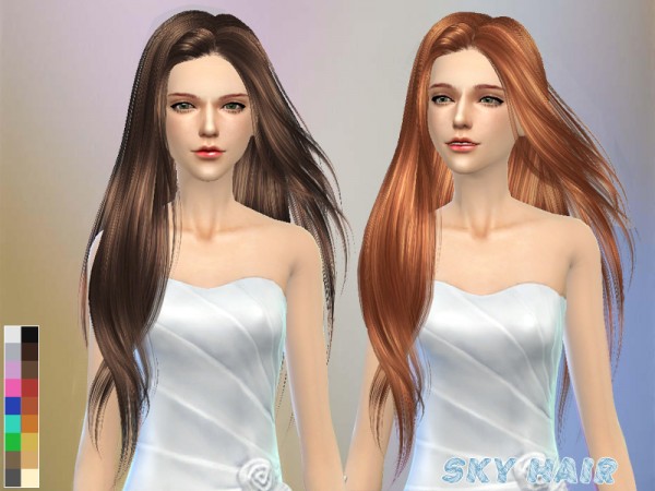  The Sims Resource: Hairstyle 251 by Skysims