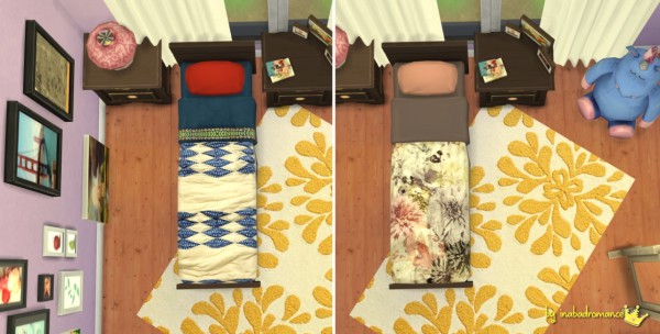  In a bad romance: Single bed recolors