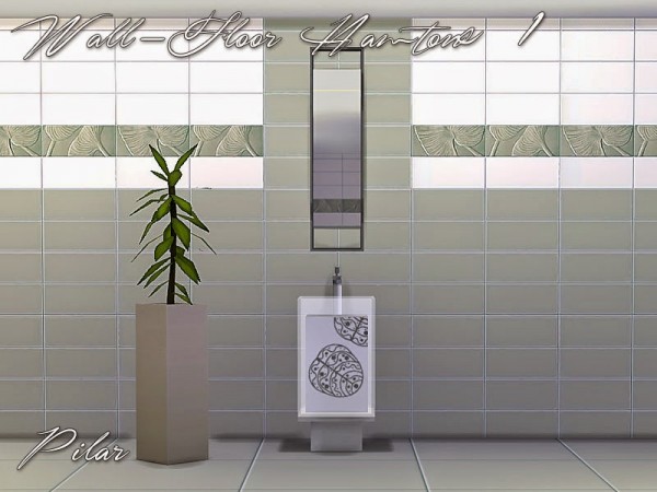  SimControl: Walls and Floors Hamtons by Pilar