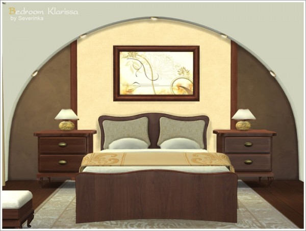  Sims by Severinka: Bedroom Klarissa