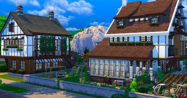  Sims Creativ: Sunrise Cottage by Tanitas8