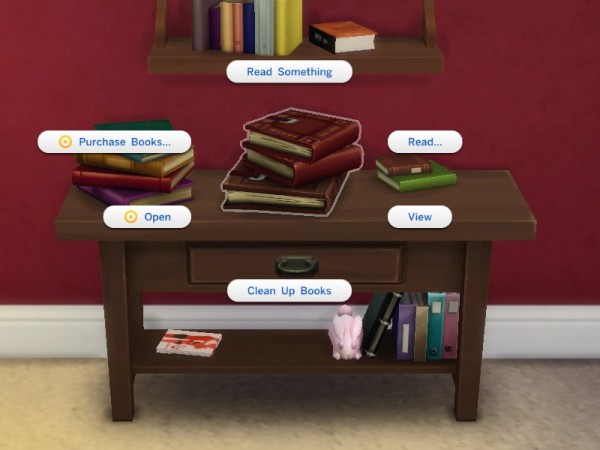  Mod The Sims: Readable Books by plasticbox