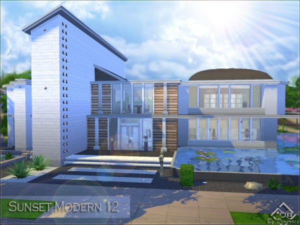  The Sims Resource: Sunset Modern 12 by Devirose