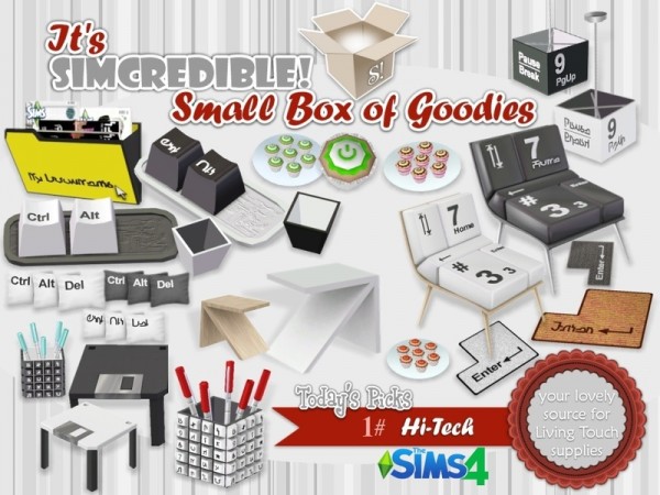  The Sims Resource: Hi tech by SIMcredible