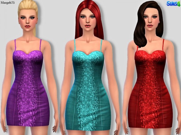  Sims 3 Addictions: Sequin Dress Updated by Margies Sims