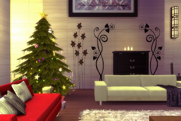  Melissa Sims 4: Concept Holiday House