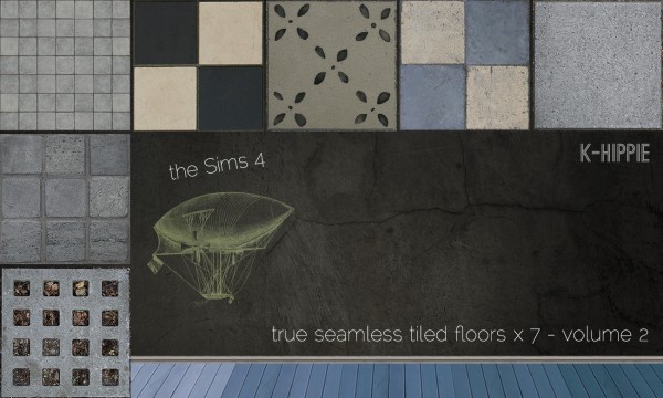  Mod The Sims: 7 Tiled Floors part2 by Blackgryffin