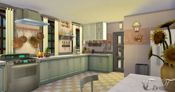  Sims Creativ: Sunrise Cottage by Tanitas8