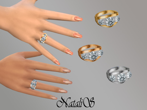  The Sims Resource: Ring with diamonds by NataliS