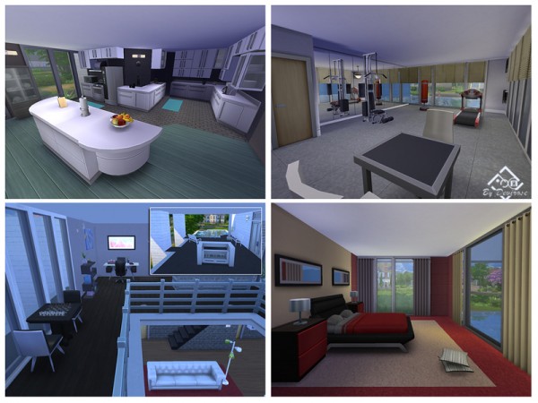  The Sims Resource: Sunset Modern 12 by Devirose