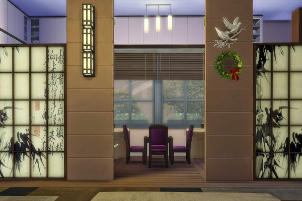  Melissa Sims 4: Concept Holiday House