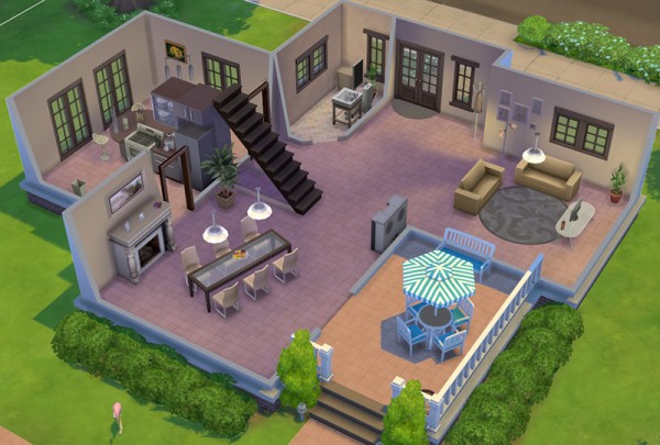  Mod The Sims: Simple house 4 by Ra2rd