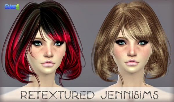  Jenni Sims: Elasims Hairstyle Retextured (including mesh)
