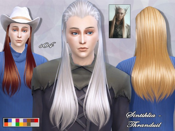  The Sims Resource: Hair 04 Thranduil by Sintiklia