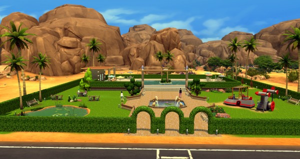  Ihelen Sims: Oasis park by ihelen