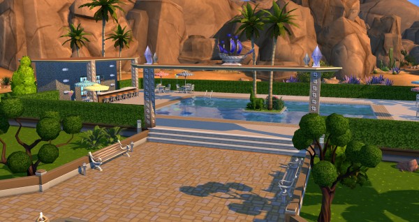  Ihelen Sims: Oasis park by ihelen