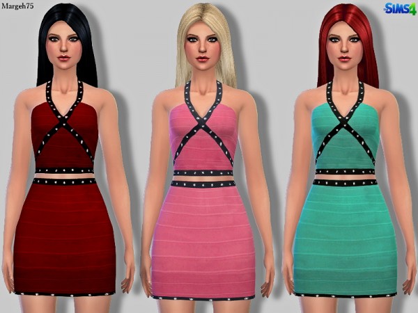  Sims 3 Addictions: Herve Ledger Inspired Dress by Margies Sims