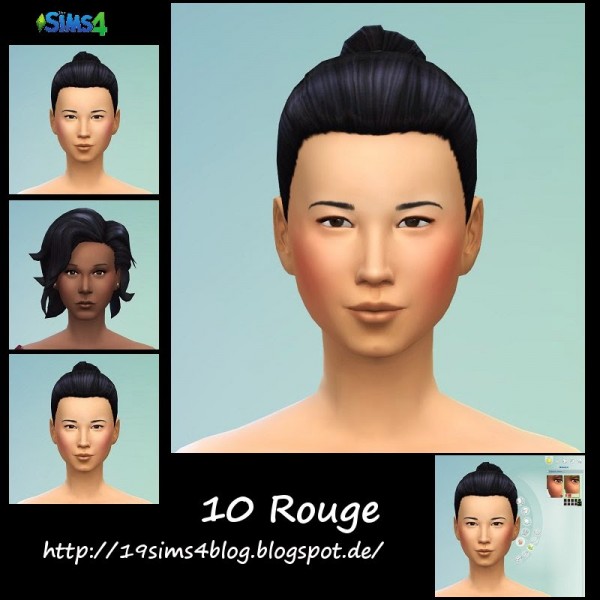  19 Sims 4 Blog: Blush set 1