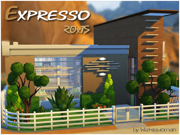  Akisima Sims Blog: Expresso house by Waterwoman